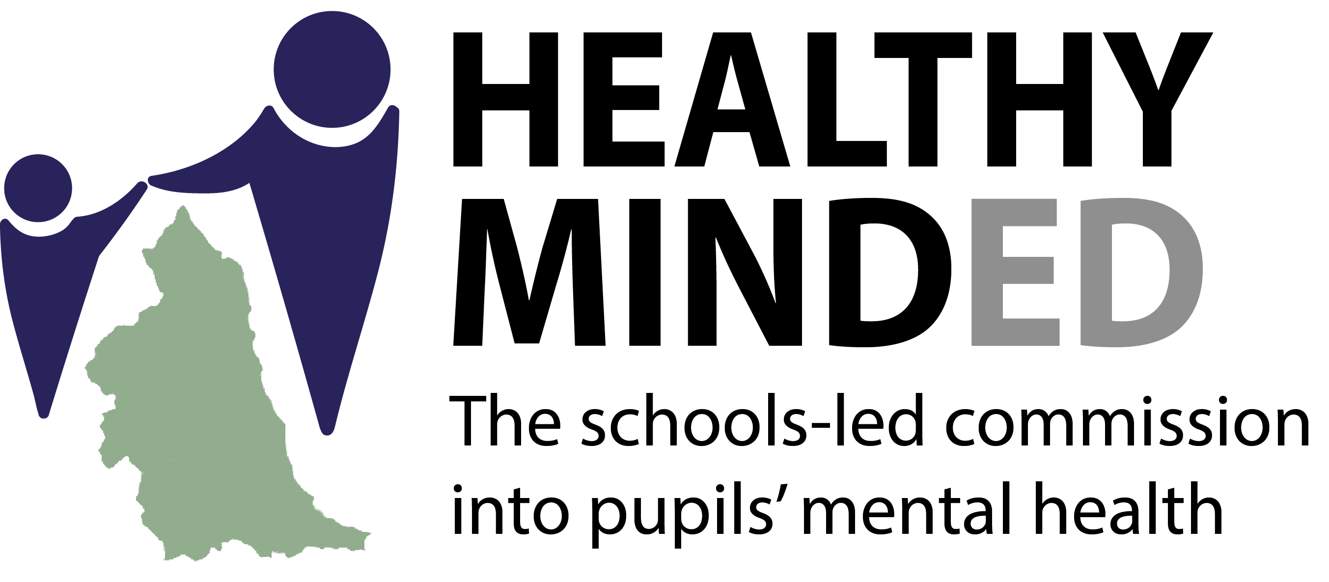 Healthy MindED logo - white background